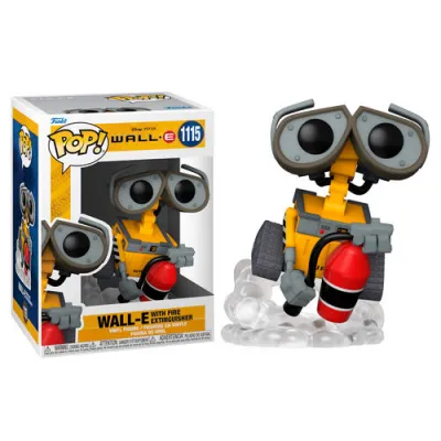 Funko Pop | בובת פופ: Disney: Pixar Wall-E with Fire Extinguisher #1115 Funko Pop | בובת פופ: Disney: Pixar Wall-E with Fire Extinguisher #1115