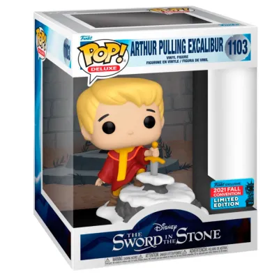 Funko Pop | בובת פופ Disney: Disney - Arthur Pulling Excalibur: The Sword in the Stone (Exclusive) Funko Pop | בובת פופ Disney: Disney - Arthur Pulling Excalibur: The Sword in the Stone (Exclusive)