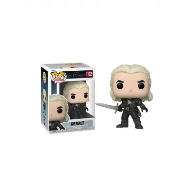 Funko Pop | בובת פופ: Television: The Witcher: Geralt #1192 Funko Pop | בובת פופ: Television: The Witcher: Geralt #1192