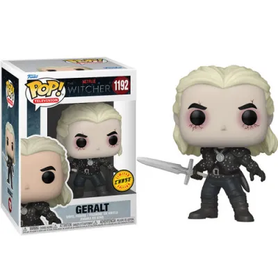 Funko Pop | בובת פופ: Television: The Witcher: Geralt #1192 (Chase) Funko Pop | בובת פופ: Television: The Witcher: Geralt #1192 (Chase)