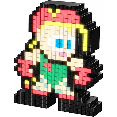 PDP Pixel Pals Street Fighter Cammy – מנורת LED דמות פיקסלים