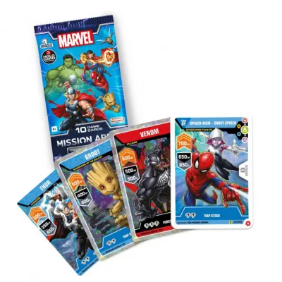 מעטפה קלפי משחק מארוול MARVEL MISSION ARENA מעטפה קלפי משחק מארוול MARVEL MISSION ARENA