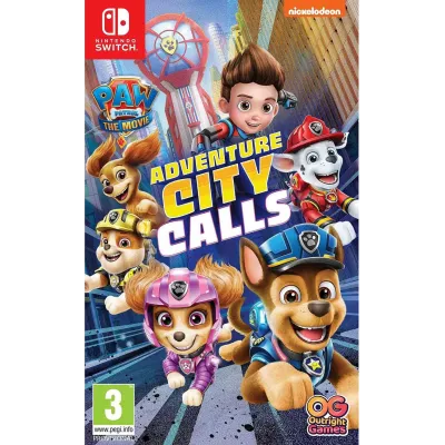 Nintendo Switch | משחק לנינטנדו סוויץ' - Paw Patrol The Movie: Adventure City Calls Nintendo Switch | משחק לנינטנדו סוויץ' - Paw Patrol The Movie: Adventure City Calls