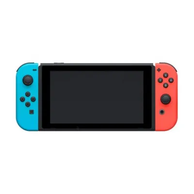 קונסולת משחק Nintendo Switch עם ג’וי-קון כחול ואדום אחריות יבואן מקביל לשנה קונסולת משחק Nintendo Switch עם ג’וי-קון כחול ואדום אחריות יבואן מקביל לשנה