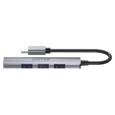 Unitek - H1208B - מפצל USB-C ל-4 פורט USB Unitek - H1208B - מפצל USB-C ל-4 פורט USB