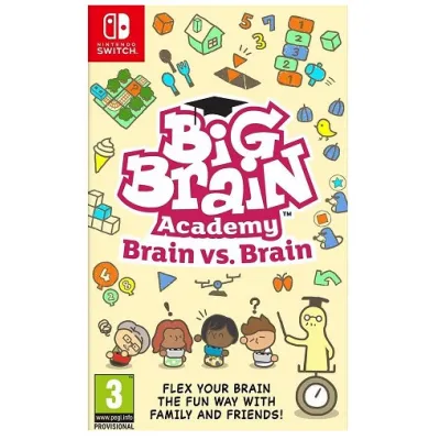 Nintendo Switch | משחק לנינטנדו סוויץ' - Big Brain Academy: Brain vs. Brain