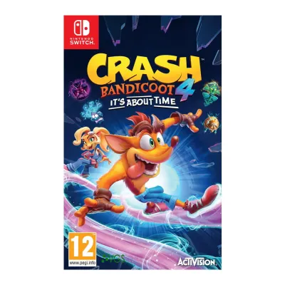 Nintendo Switch | משחק לנינטנדו סוויץ' - Crash Bandicoot 4: It’s About Time