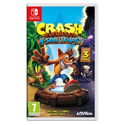 Nintendo Switch | משחק לנינטנדו סוויץ' - Crash Bandicoot N.Sane Trilogy