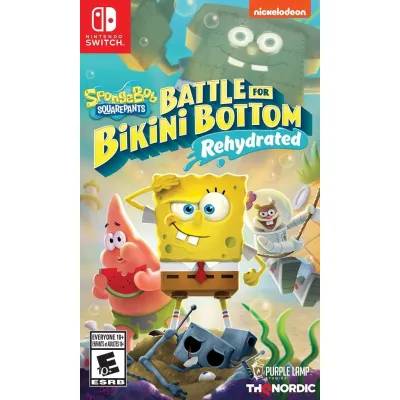 Nintendo Switch | משחק לנינטנדו סוויץ' - SpongeBob SquarePants: Battle for Bikini Bottom – Rehydrated Nintendo Switch | משחק לנינטנדו סוויץ' - SpongeBob SquarePants: Battle for Bikini Bottom – Rehydrated