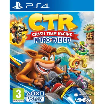 משחק CTR Crash Team Racing Nitro Fueled ל- PS4 משחק CTR Crash Team Racing Nitro Fueled ל- PS4