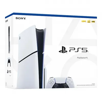 קונסולת משחק Sony PlayStation 5 Slim 1TB Bluray Edition - אחריות יבואן רשמי על ידי ישפאר קונסולת משחק Sony PlayStation 5 Slim 1TB Bluray Edition - אחריות יבואן רשמי על ידי ישפאר
