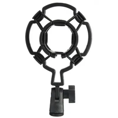 בולם זעזועים אוניברסלי למיקרופון אולפני - Spider Microphone Shock Mount Holder Shockproof Mic Stand Clip Clamp בולם זעזועים אוניברסלי למיקרופון אולפני - Spider Microphone Shock Mount Holder Shockproof Mic Stand Clip Clamp