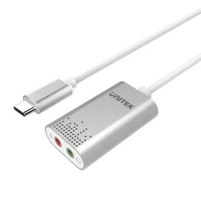 Unitek - כרטיס קול סטריאופוני USB DAC Unitek - כרטיס קול סטריאופוני USB DAC