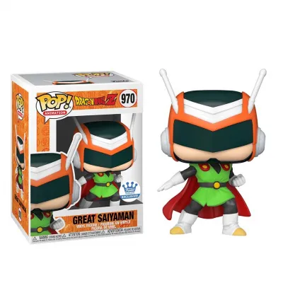 Funko Pop | בובת פופ: Animation: Dragon Ball Z Super - Great Saiyaman #970 Funko Pop | בובת פופ: Animation: Dragon Ball Z Super - Great Saiyaman #970