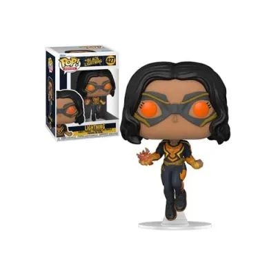 Funko Pop | בובת פופ: DC Super Heroes Comics: The Black Lightning - Lightning #427 Funko Pop | בובת פופ: DC Super Heroes Comics: The Black Lightning - Lightning #427