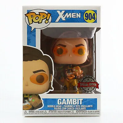 Funko Pop | בובת פופ: Marvel: X-Men - Gambit with Cat (Exclusive)