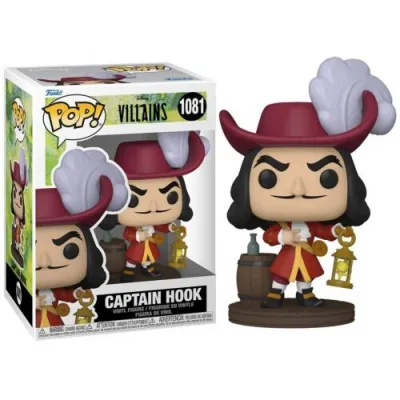 Funko Pop | בובת פופ: Disney: Villains Captain Hook #1081 Funko Pop | בובת פופ: Disney: Villains Captain Hook #1081