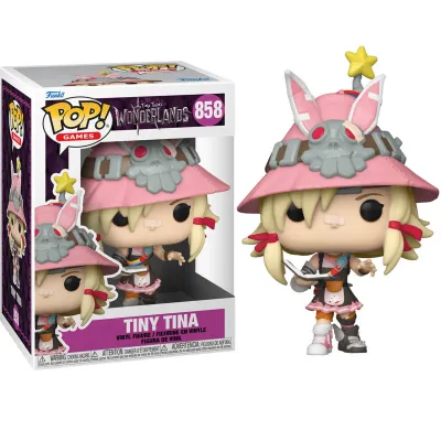 Funko Pop | בובת פופ: Games: Wonderlands Tiny Tinas Tiny Tina #858 Funko Pop | בובת פופ: Games: Wonderlands Tiny Tinas Tiny Tina #858