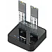 תחנת עגינה ושכפול לכוננים Maiwo K3016P Dual-bay USB3.2 Gen2 Type-C to NVMe M.2 SSD