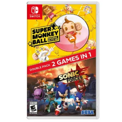 Nintendo Switch | משחק לנינטנדו סוויץ' - Sonic Forces + Super Monkey Ball: Banana Blitz Nintendo Switch | משחק לנינטנדו סוויץ' - Sonic Forces + Super Monkey Ball: Banana Blitz