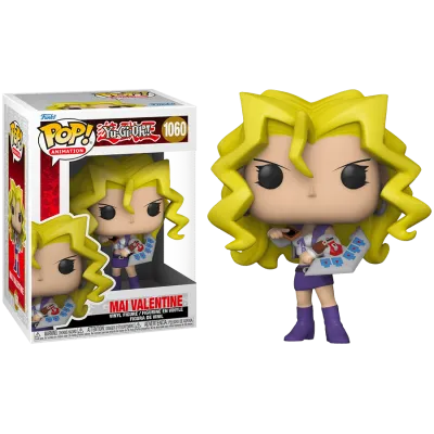Funko Pop | בובת פופ: Animation: Yu-Gi-Oh- Mai Valentine #1060 Funko Pop | בובת פופ: Animation: Yu-Gi-Oh- Mai Valentine #1060